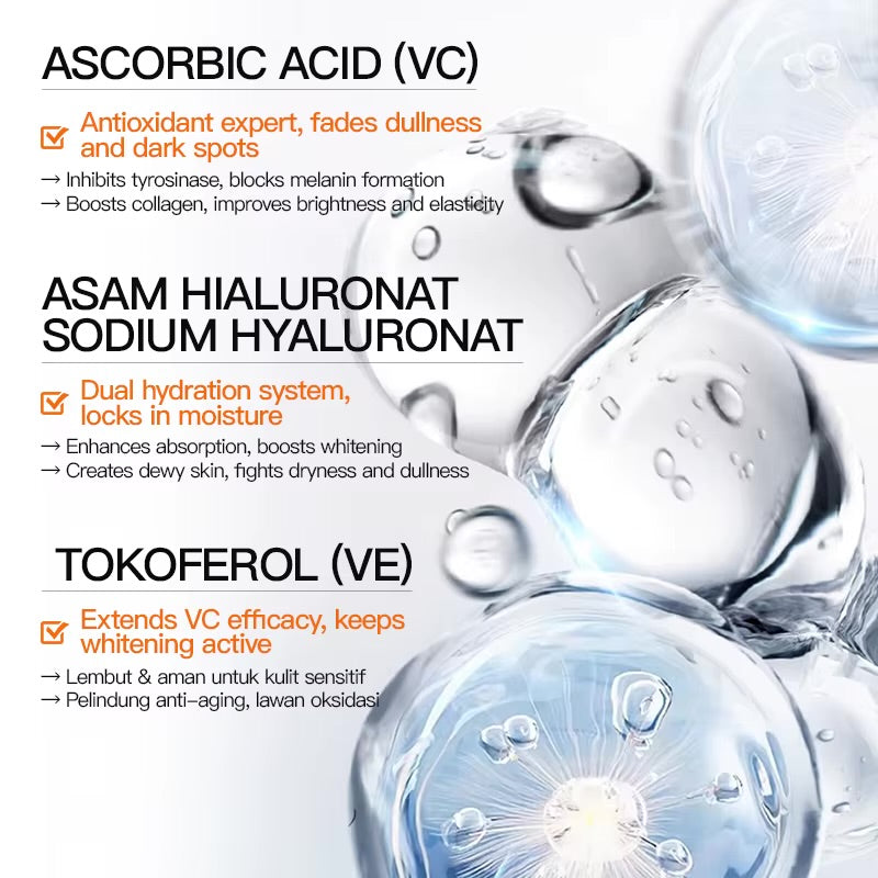 Sérum Visage Éclat & Anti-Taches à la Vitamine C